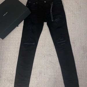 Amiri black jeans designer